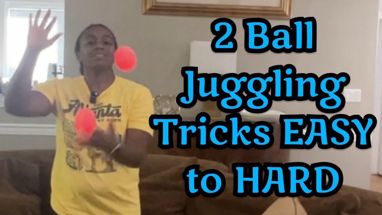 18 BEST 2 Ball Juggling Tricks EASY to HARD | Top 2 Ball Juggling Tricks