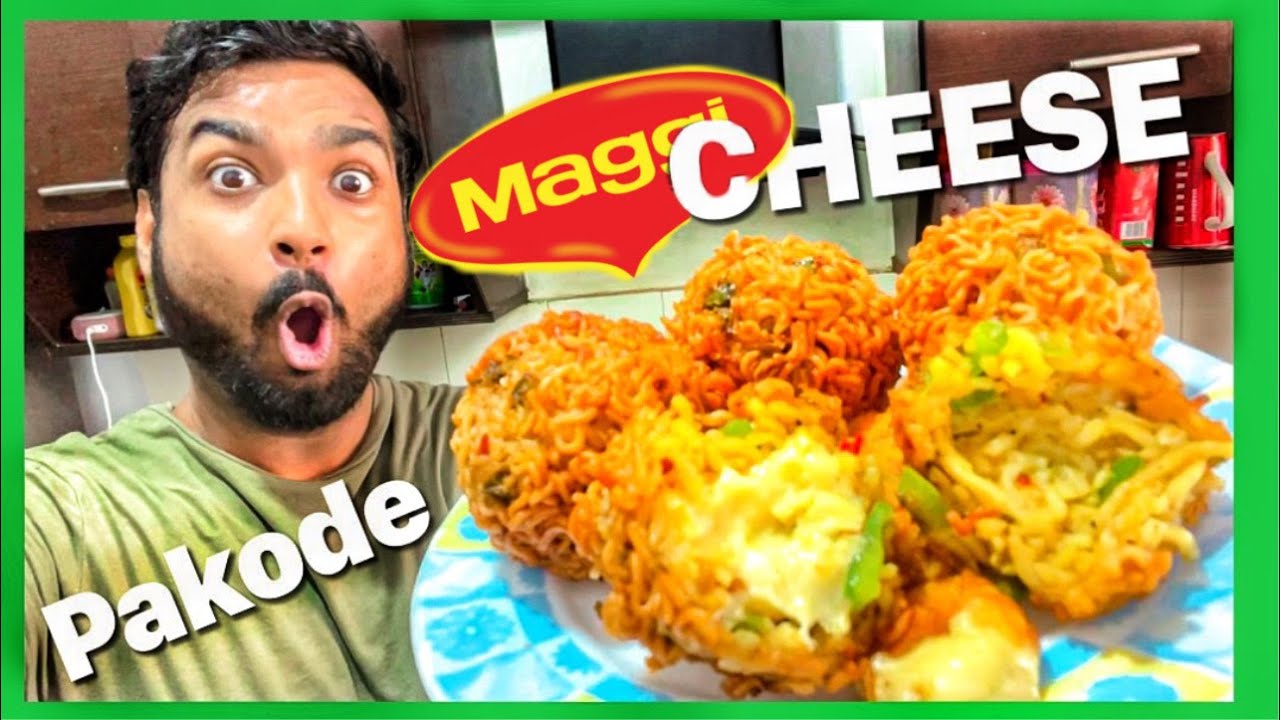 Maggi Cheese Pakoda Recipe | Cooking Paaji