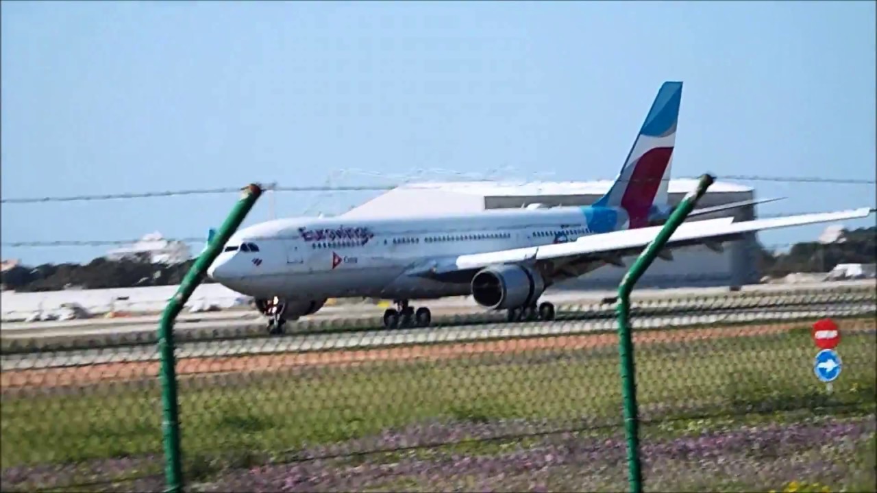 (FULL HD) HEAVY Plane Spotting ft. A340, A330, B767, B757 | PlaneSpotting Palma de Mallorca