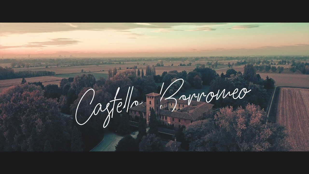 Castello Borromeo - Peschiera Borromeo (MI) - Italy - Drone 4K