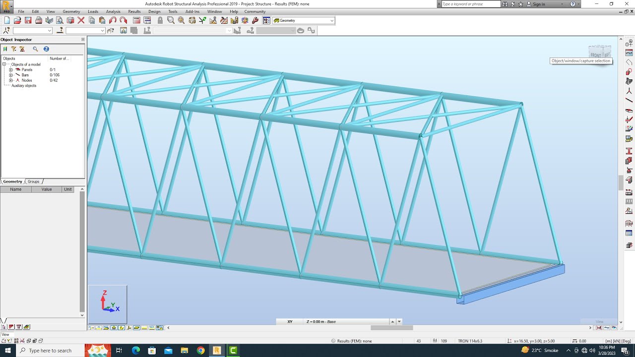 Steel Bridge | Steel Bridge Modelling in Robot Structural Analysis