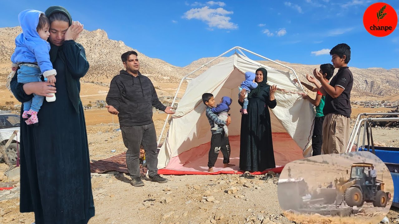 6 homeless children frozen!!🥶Buying a tent for them by Chanpe