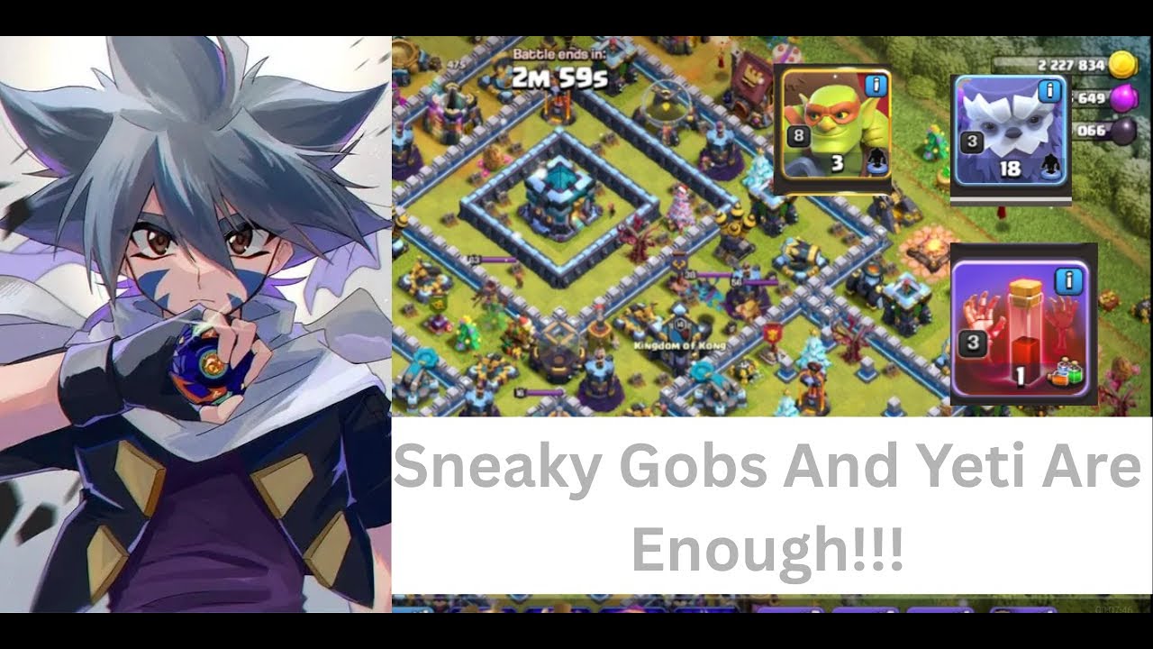 Yeti And Sneaky Goblins Are Enough!!!!!|| TownHall 14 || Clash Of Clans || #coc #clashofclans #games