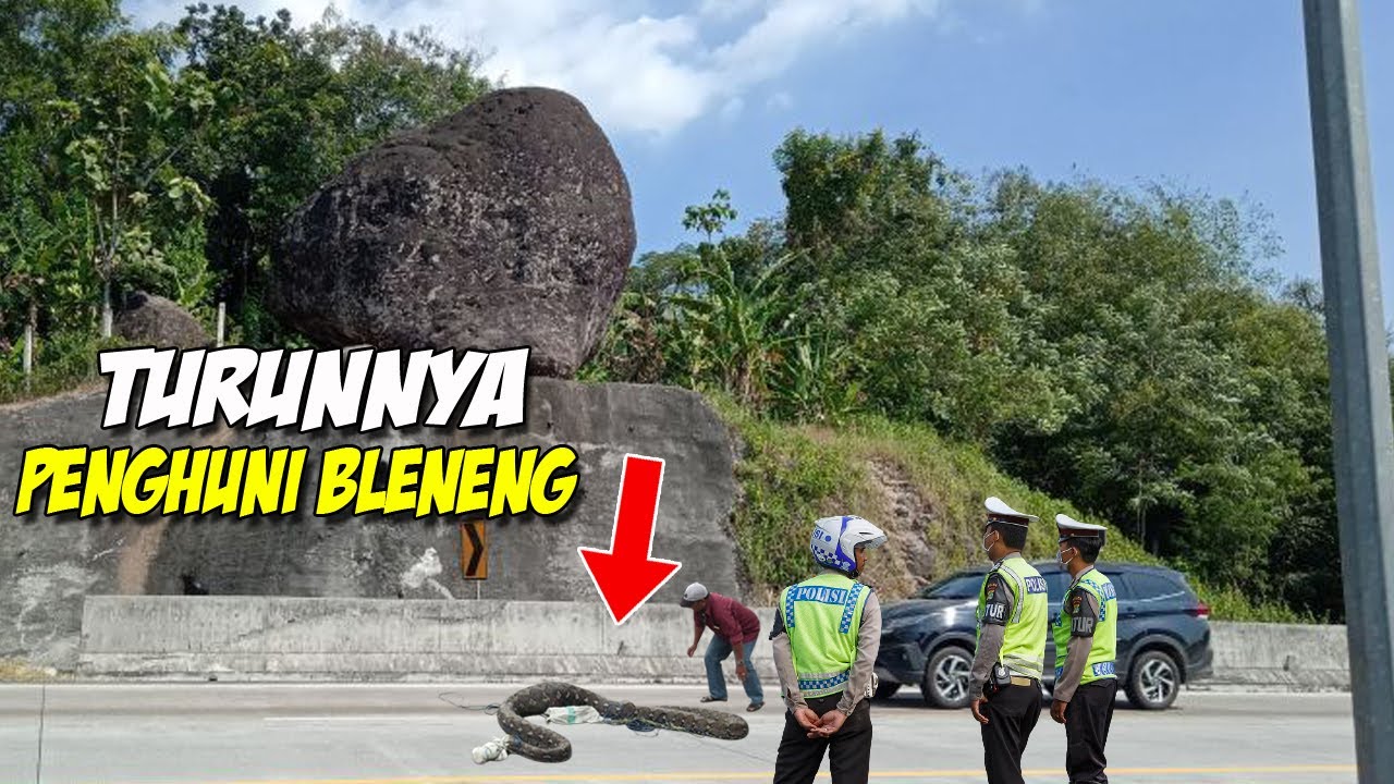 Dijaga Siluman Ular Raja Jin, Inilah Misteri Batu Bleneng Tol Cipali.!!