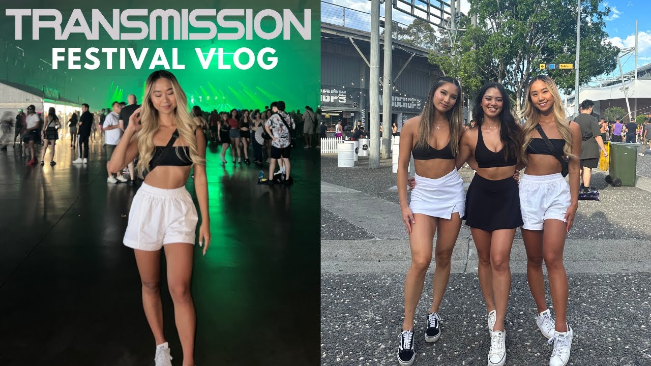 TRANSMISSION Australia 2023 | RAVE VLOG @theresatrends