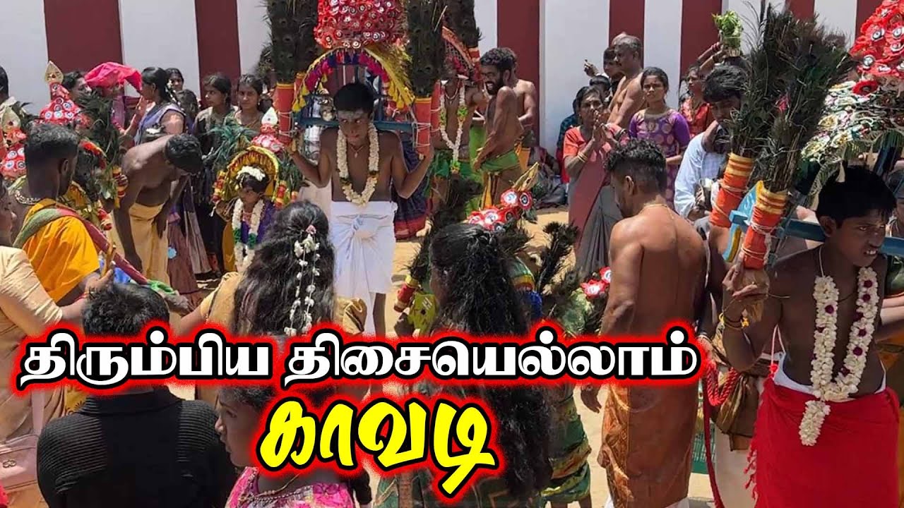 திரும்பிய  திசையெல்லாம் காவடி | Nallur Festival | Jaffna | Thedal | Jaffna Vlogs #Jaffnayoutubers