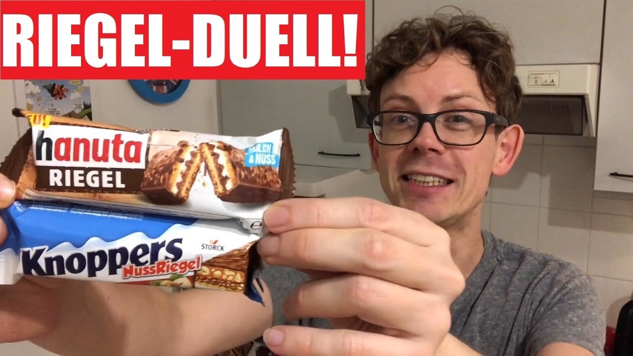 Knoppers Nuss Riegel vs Hanuta Riegel im Vergleichs-Test: Zutaten, Kalorien, Preis & Geschmack!