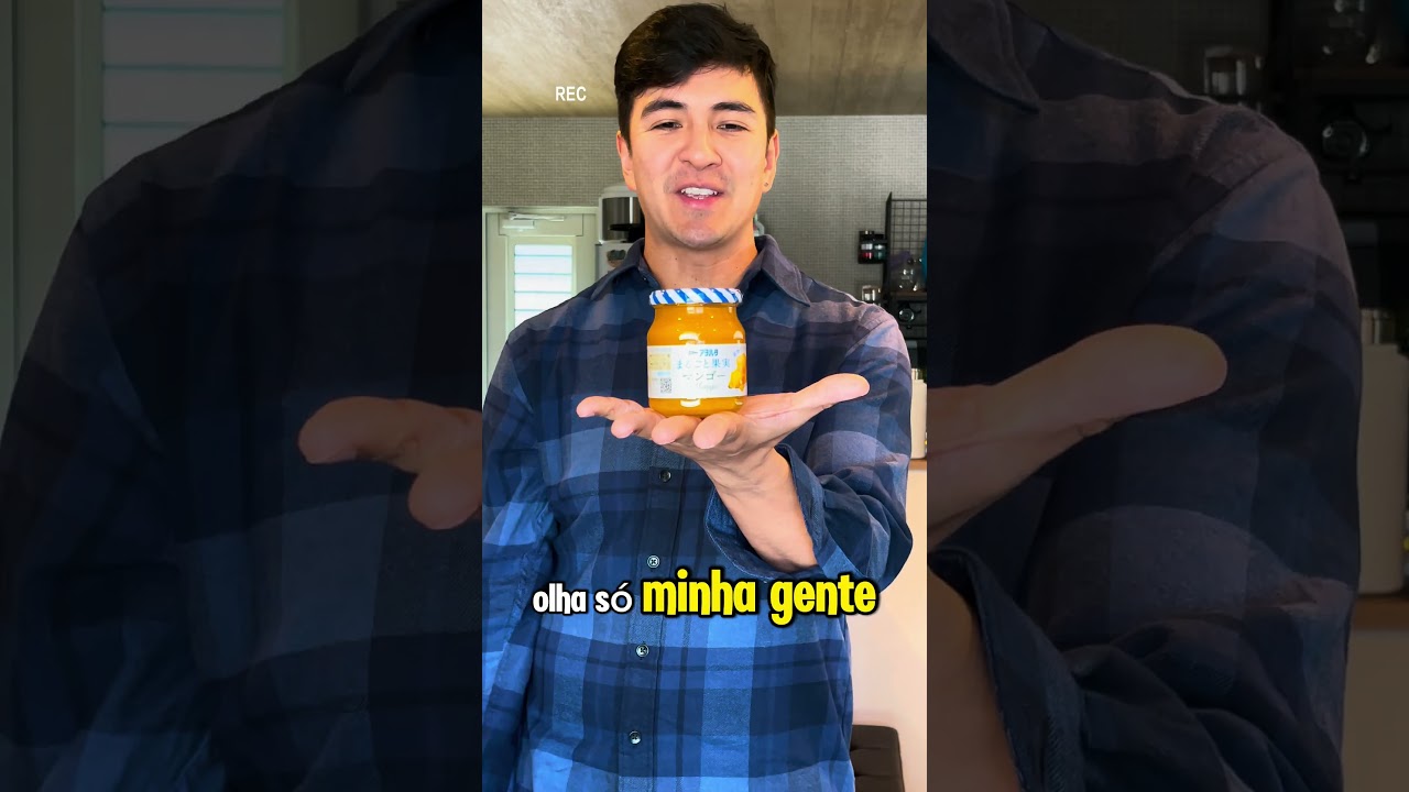 E essa geleia da tampa que fecha sozinha 🤩 #japao #morandonojapao #vidanojapao #japanfinds