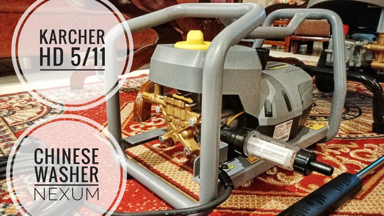 KARCHER VS Chinese Car washer (HYCO) | Plunger VS Wobble Plate Pump| High pressure |120 to 150 Bar