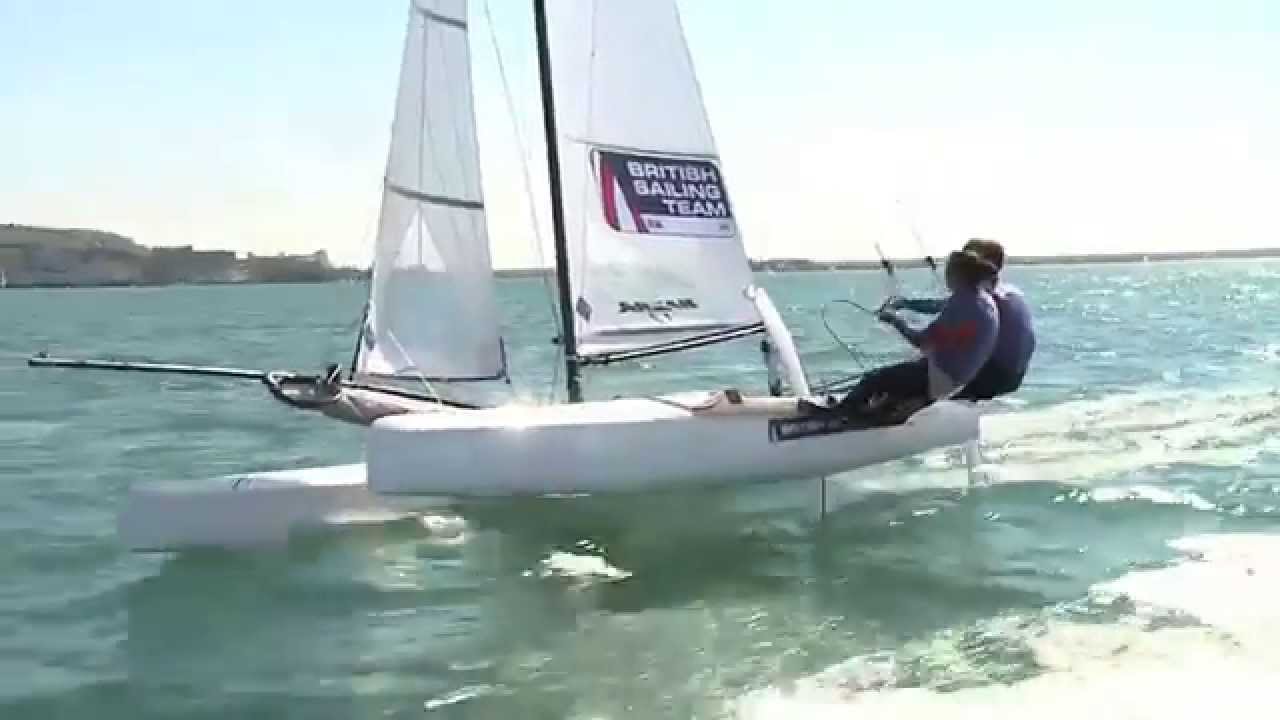 Trapezing Top Tips with Nacra 17 sailor Hannah Diamond - British Sailing Team