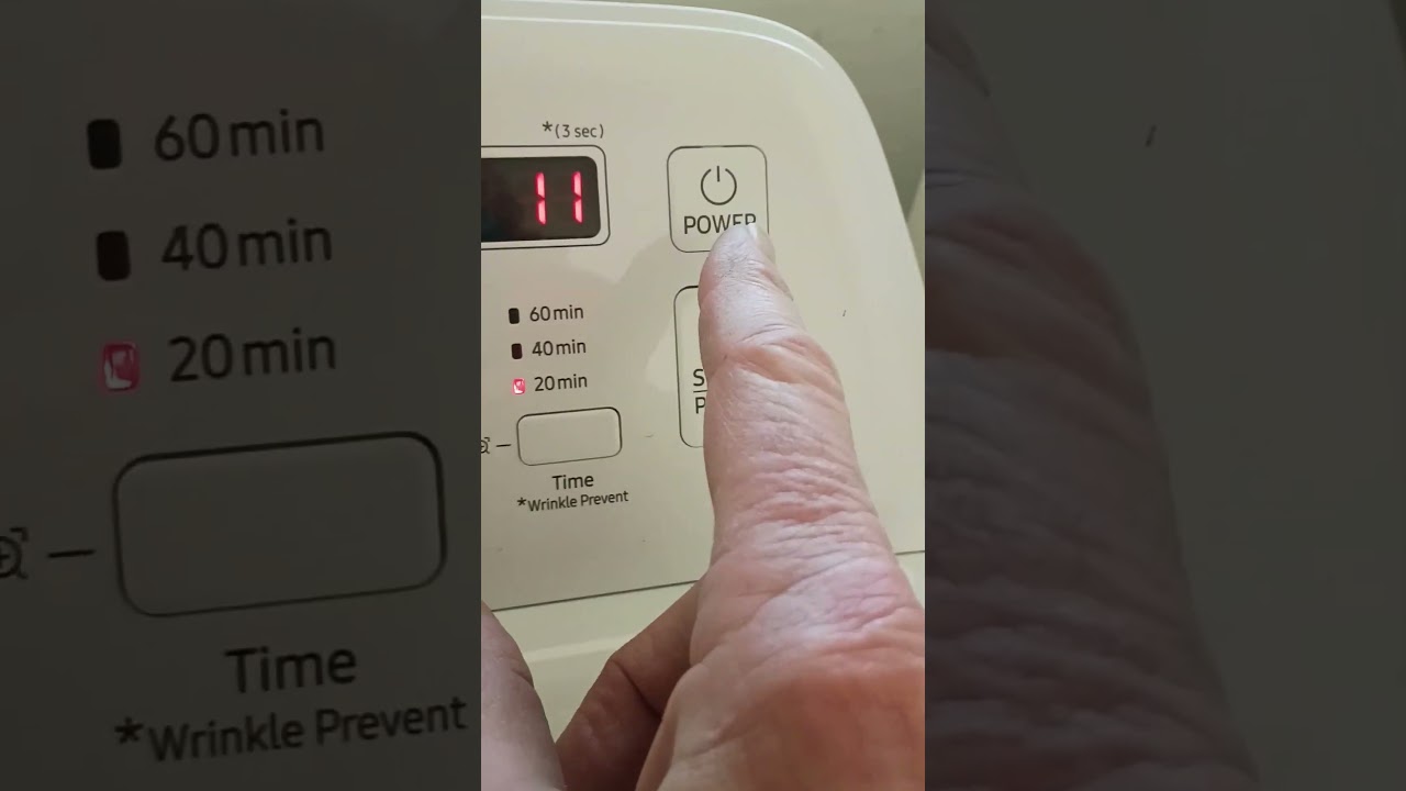 New Samsung Dryer
