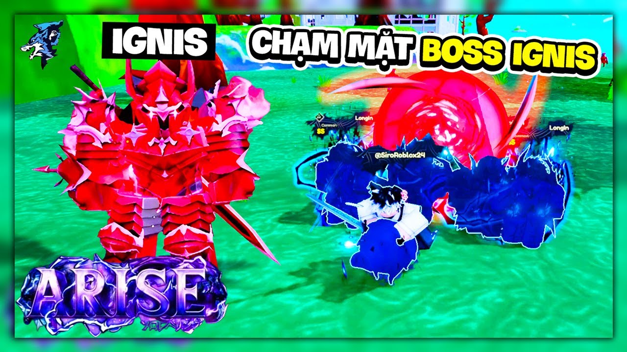 Siro Lần Đầu Đánh Hầm Ngục SS Chạm Mặt Boss Ignis Siêu Trâu Trong Aries Crossover