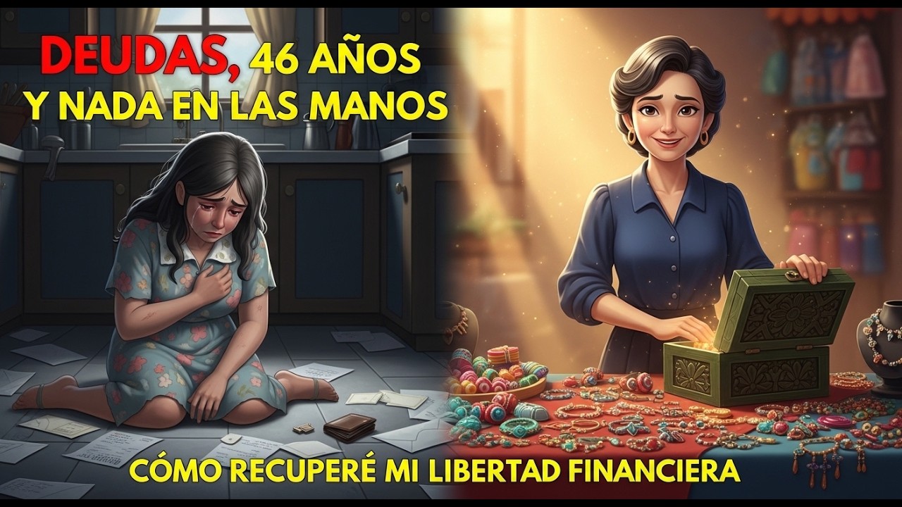 46 años, deudas y manos vacías — cómo la bisutería artesanal le devolvió su libertad financiera.