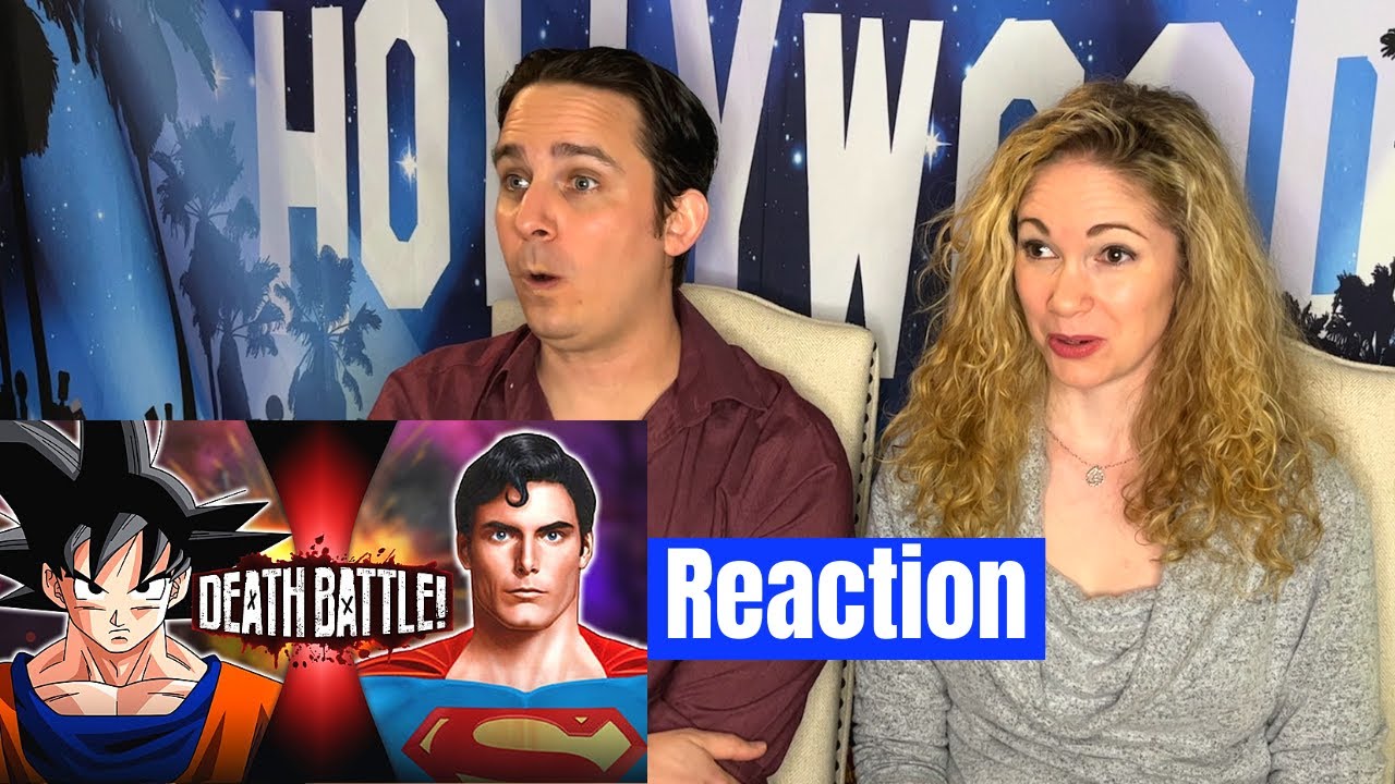 Death Battle Goku vs Superman Reaction