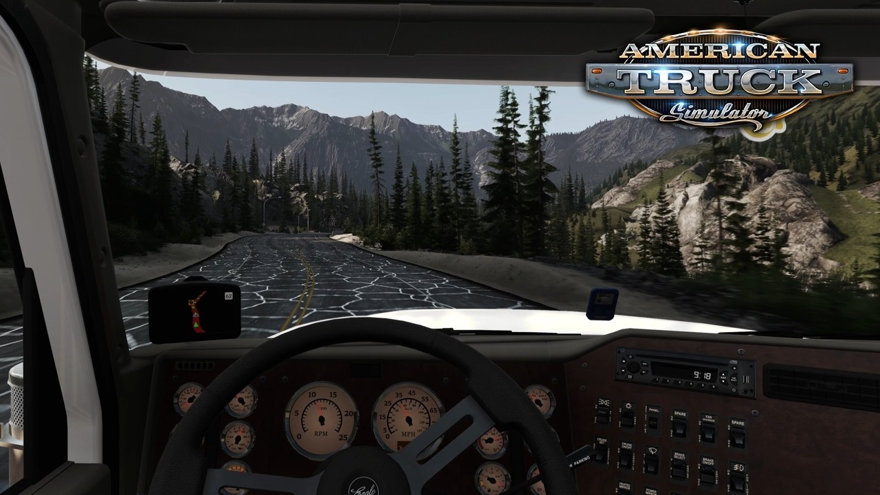 ATS Hauls #30 | Revelstoke to Golden | BRITISH COLUMBIA is BEAUTIFUL | International 9900i | Mods