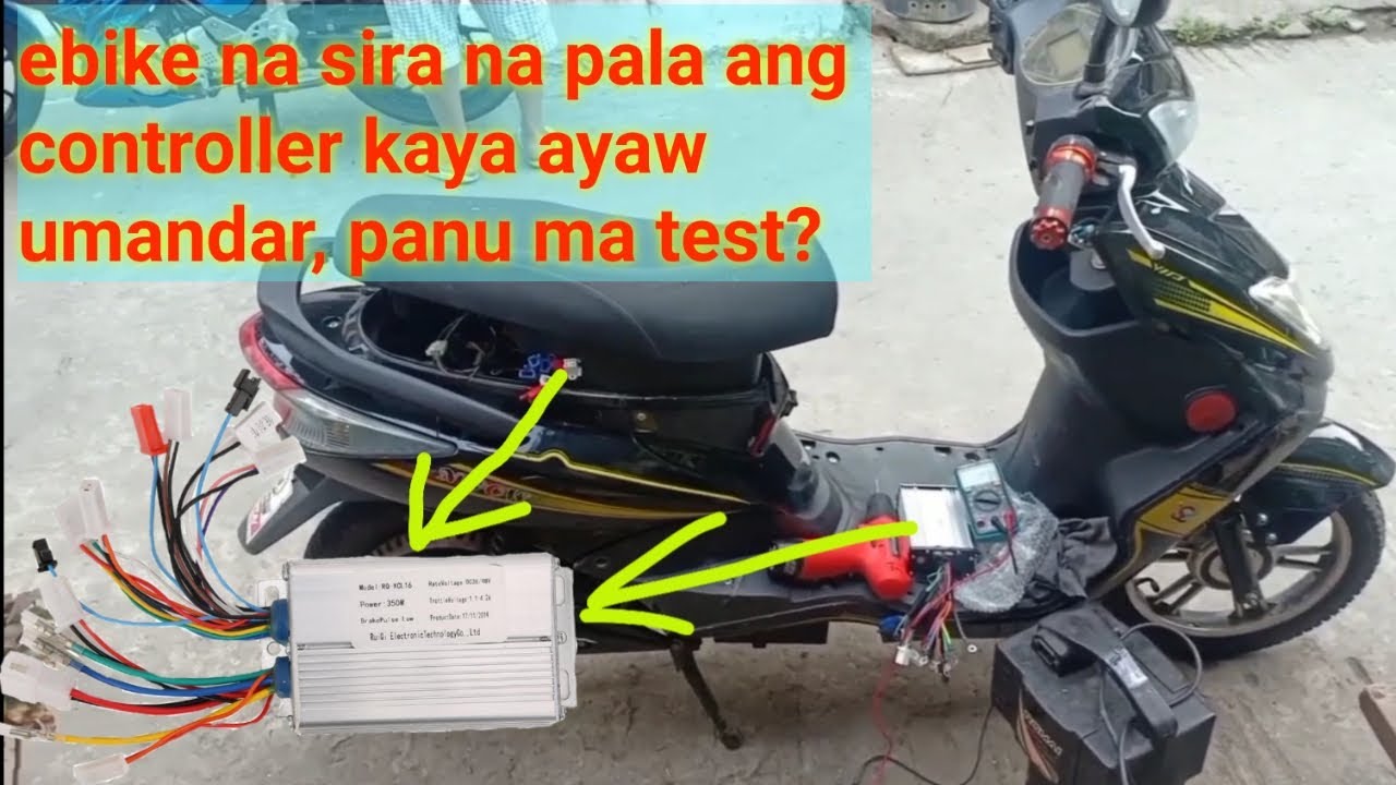 Ebike controller how to test and install