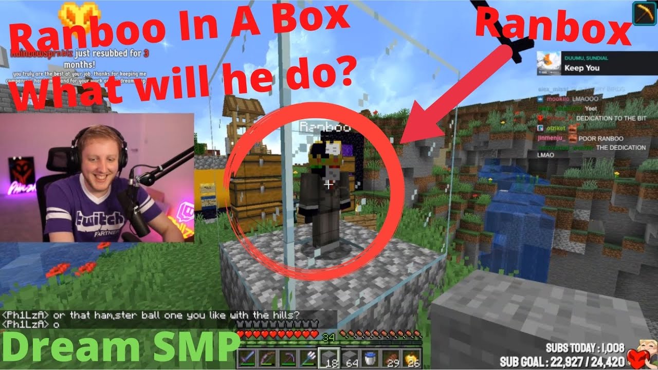 Ranboo In A Box What Will He Do (Boxboo)