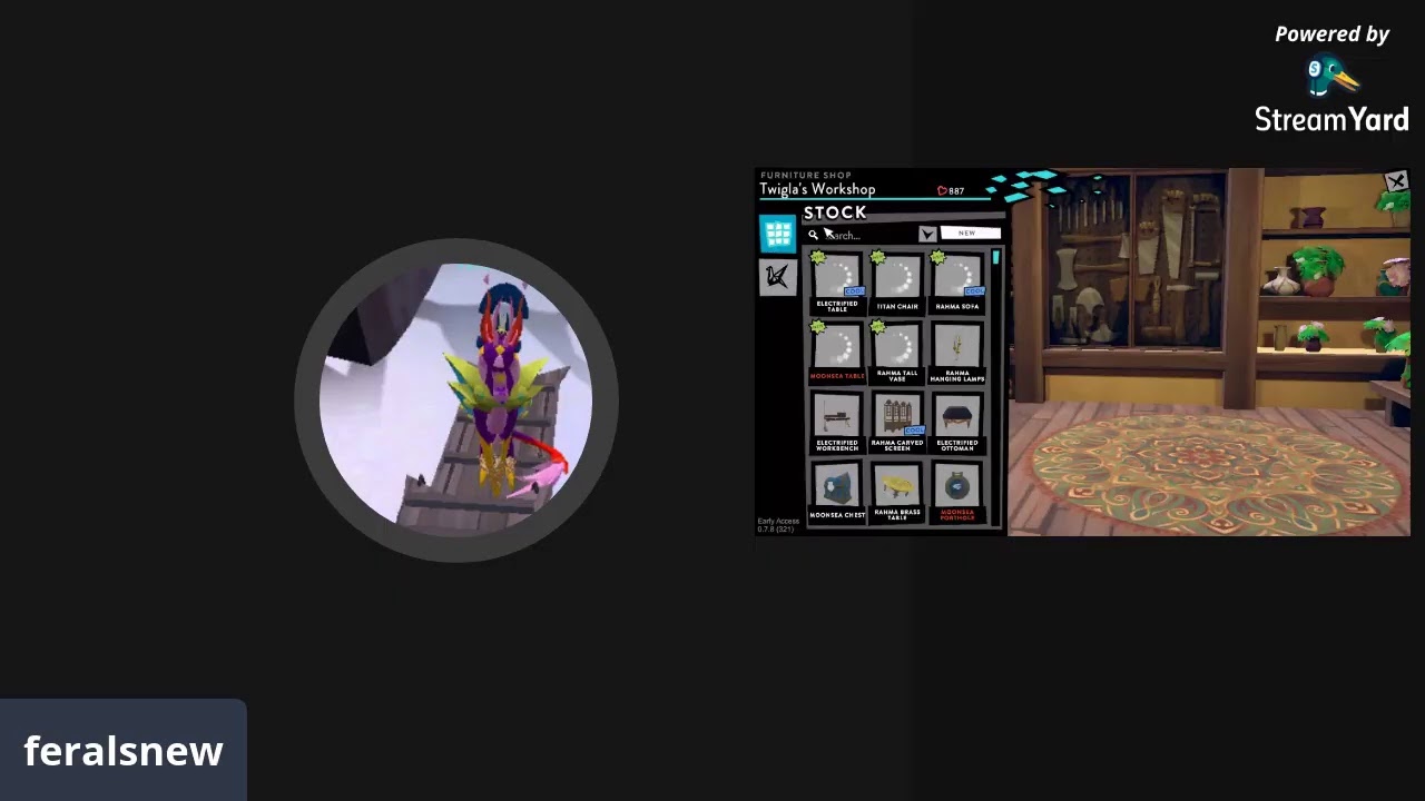 🔷Feral live stream-🔹