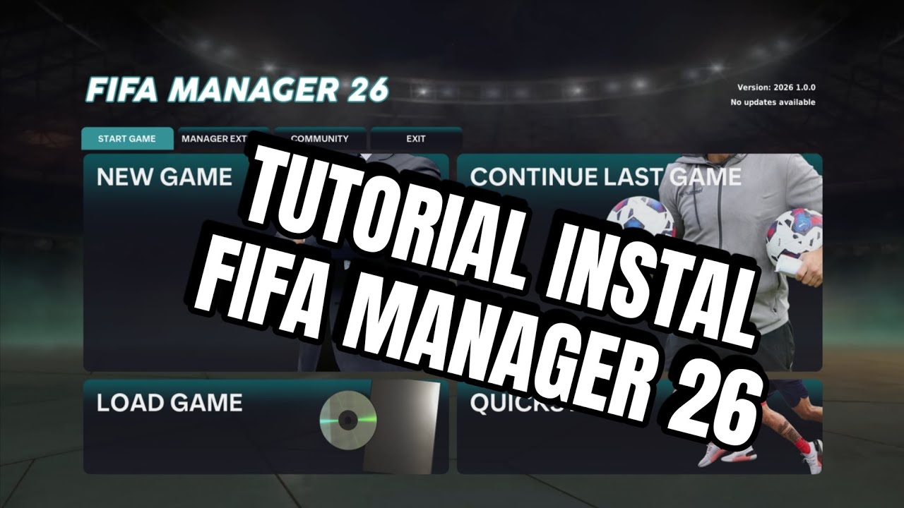 CARA INSTAL FIFA MANAGER 26 (PC GAME)