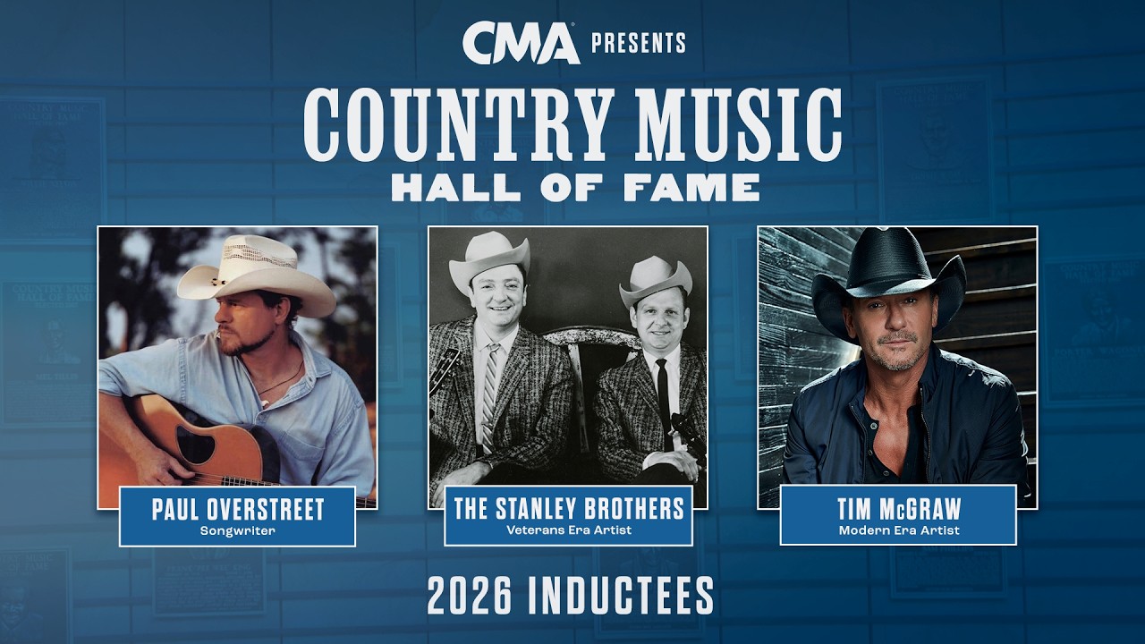 Country Music Hall of Fame 2026 Inductees Announcement