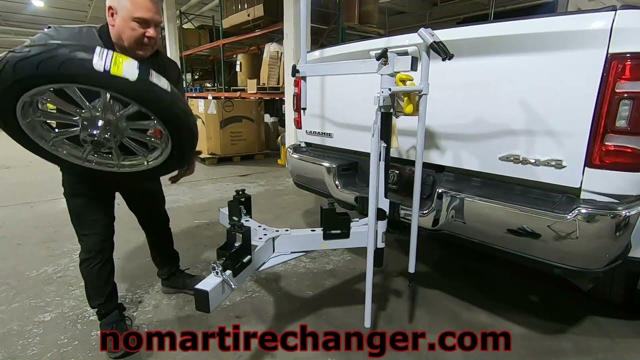 No Mar HD MAX on a Hitch Mount HD Cruiser Wheel