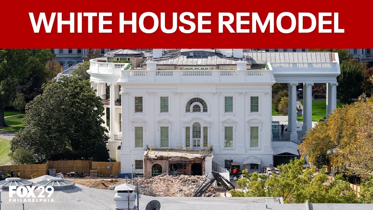 White House renovations clear way for Trump's ballroom