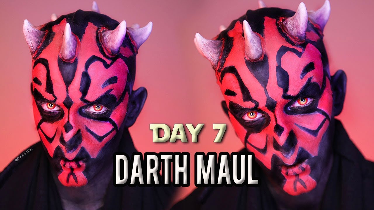 Darth Maul Makeup Tutorial | DanielzROTFL