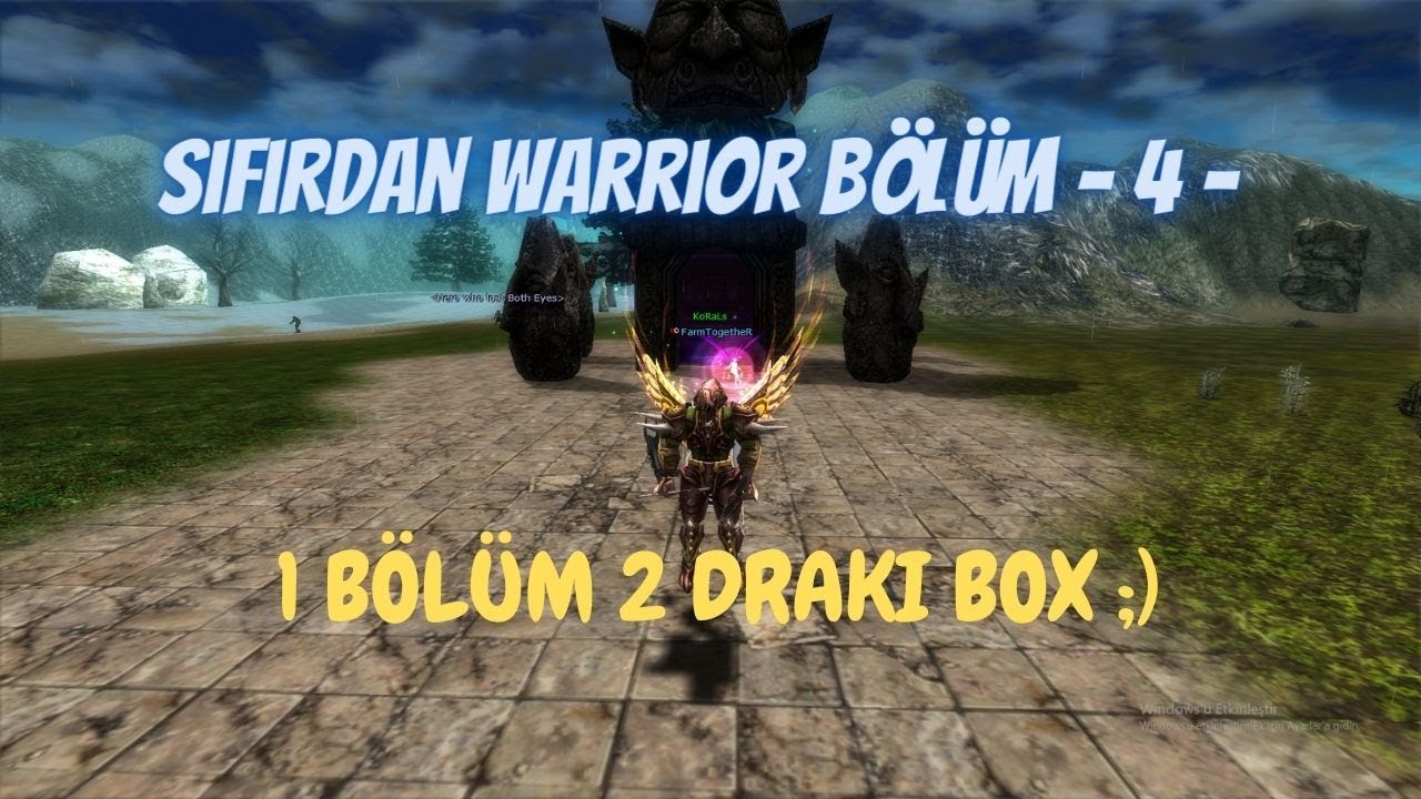 Her Şey SIFIRDAN - Destan - Warrior / Bölüm: -4- / 1Bölüm 2 Süperior Draki Box