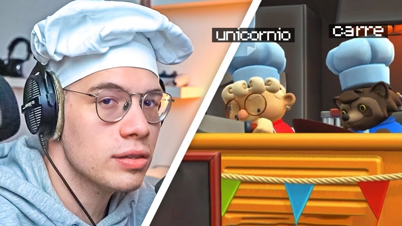 jugando a ser cocineros con mi primo @Carreraaa