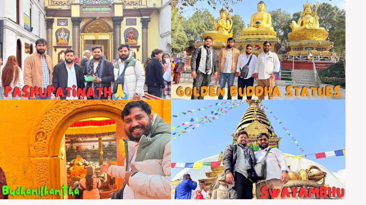 Ultimate KATHMANDU NEPAL Travel  | Pashupatinath Temple & Must Visit 4 Places  Vlog#6 