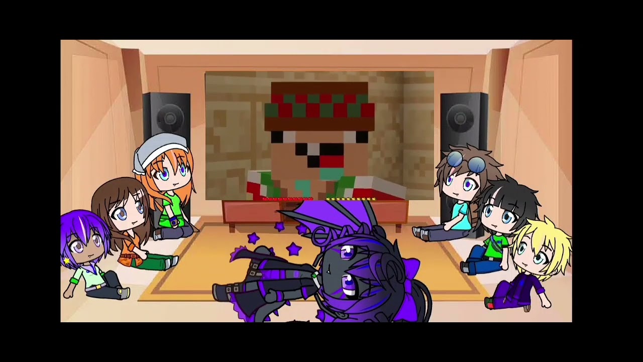 Player's reacción a @SilvioGamer (4)  #gacha #minecraft #reaccion #serie #evolution .