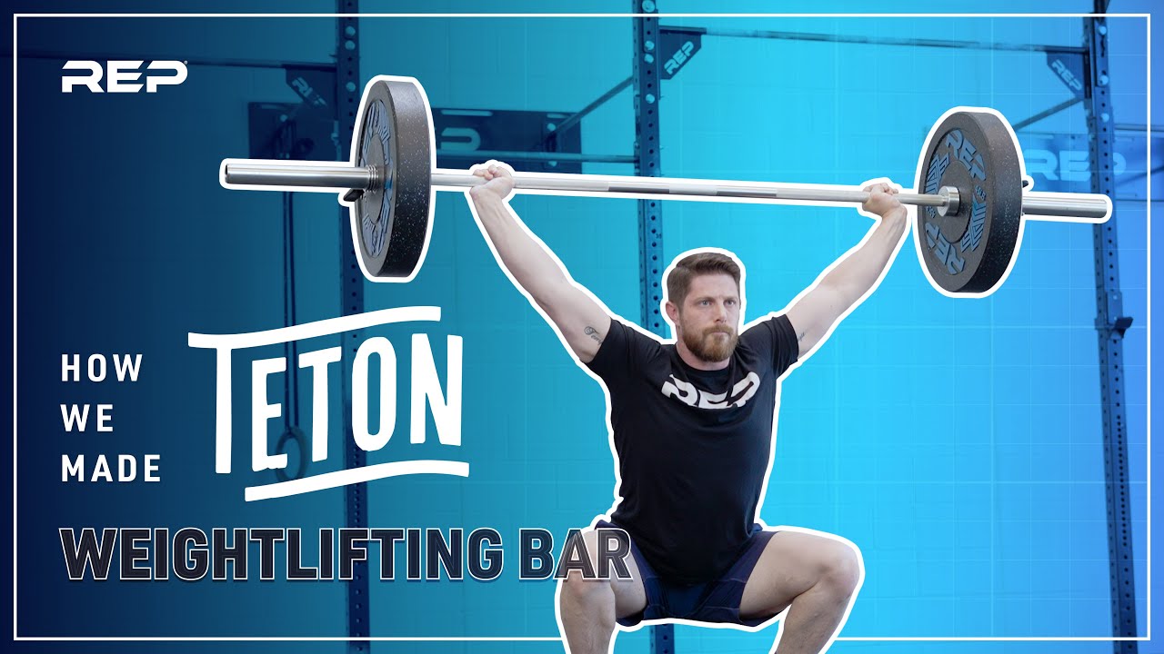 REP Teton Weightlifting Barbell Overview: The Olympic Weightlifting Training Bar