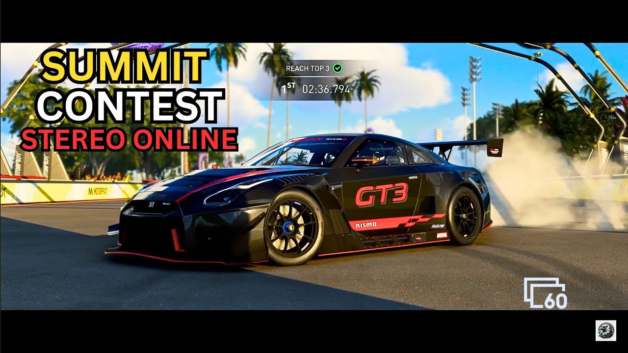 Summit Contest Stereo Online,   Motorfest Gameplay 4K HDR