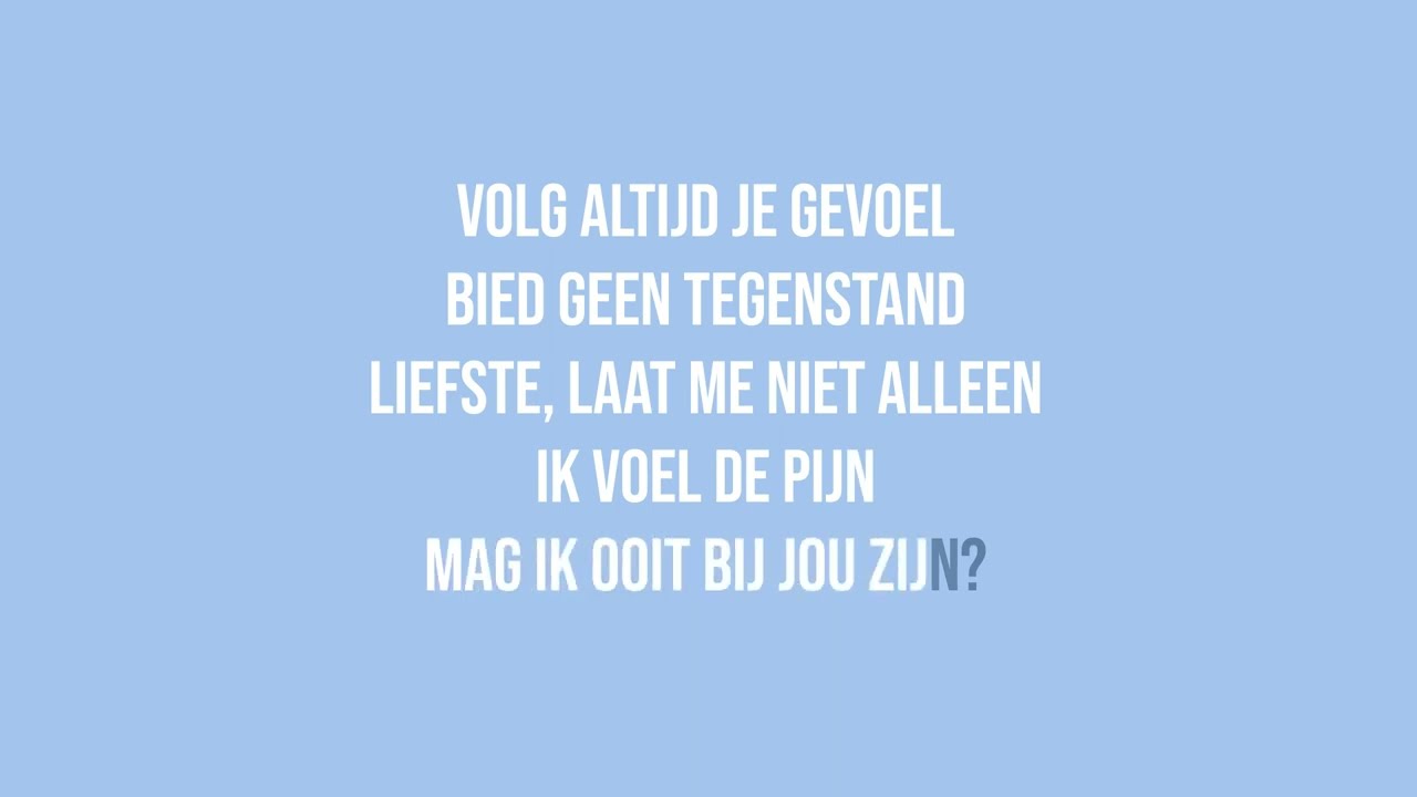 3 Musketiers - Twijfel Karaoke