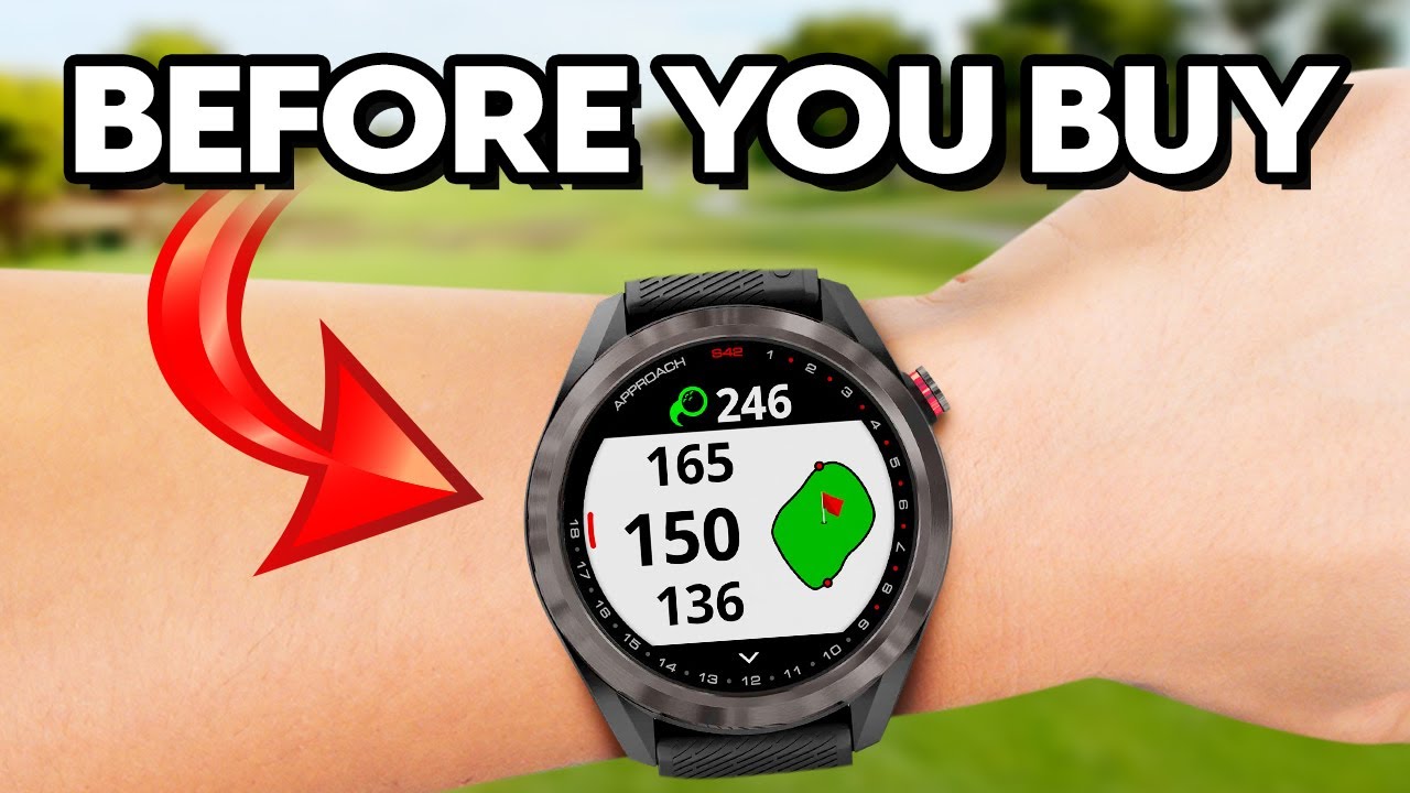 WHAT OTHERS AREN'T TELLING YOU! - Garmin Approach S42 GPS Watch On Course Review