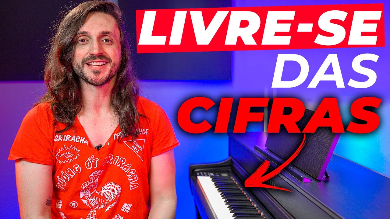 Como se LIVRAR DAS CIFRAS na hora de tocar teclado