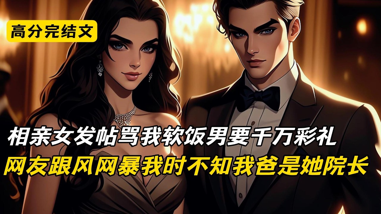 我被网暴了。相亲对象徐雅雯的弟弟发帖控诉我吃软饭、拒收到付烂水果。网友骂我狗都不要，要众筹给我爸妈买骨灰盒。帖子里，她点名“顾院长”该给千万彩礼——她不知道，那是我爸#爽文 #完结文 #二次元