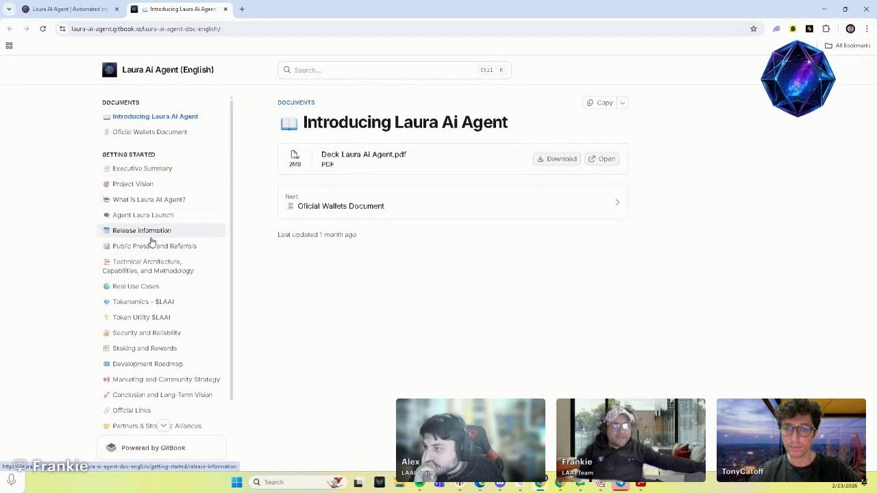 @LAAIAGENT | Launch Stream hosted by @TonyCatoff