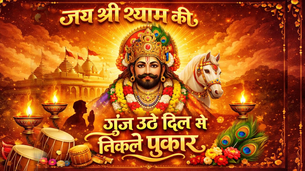 श्याम नाम की गूँज उठे / खाटू श्याम भजन / sanatanii0007 / #khatushyam #khatu #khatushyambhajan 