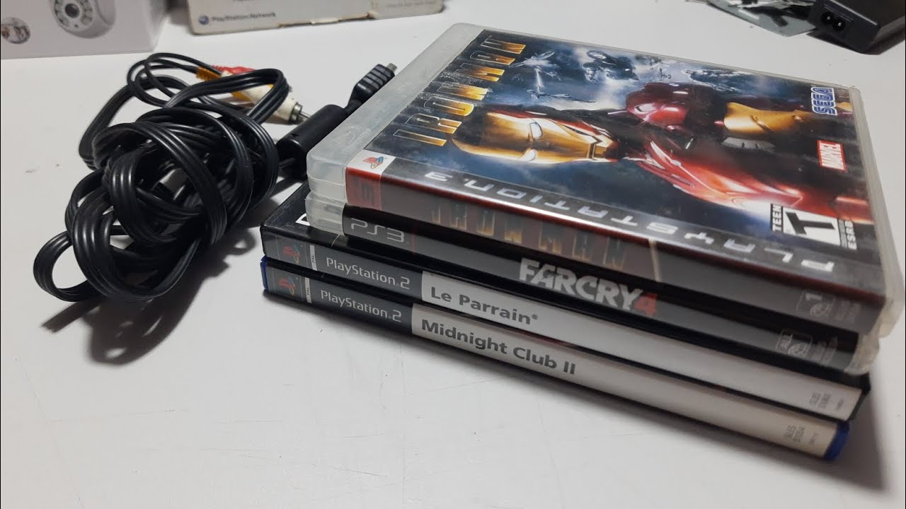 Unboxing Jogos de PS2 e PS3 Ganhos num Leilão.