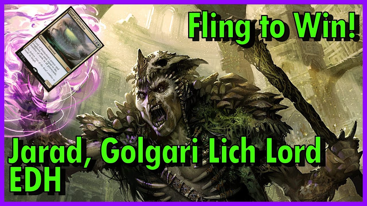 Джарад, Лорд-лич Голгари, EDH Deck Tech | Magic the Gathering
