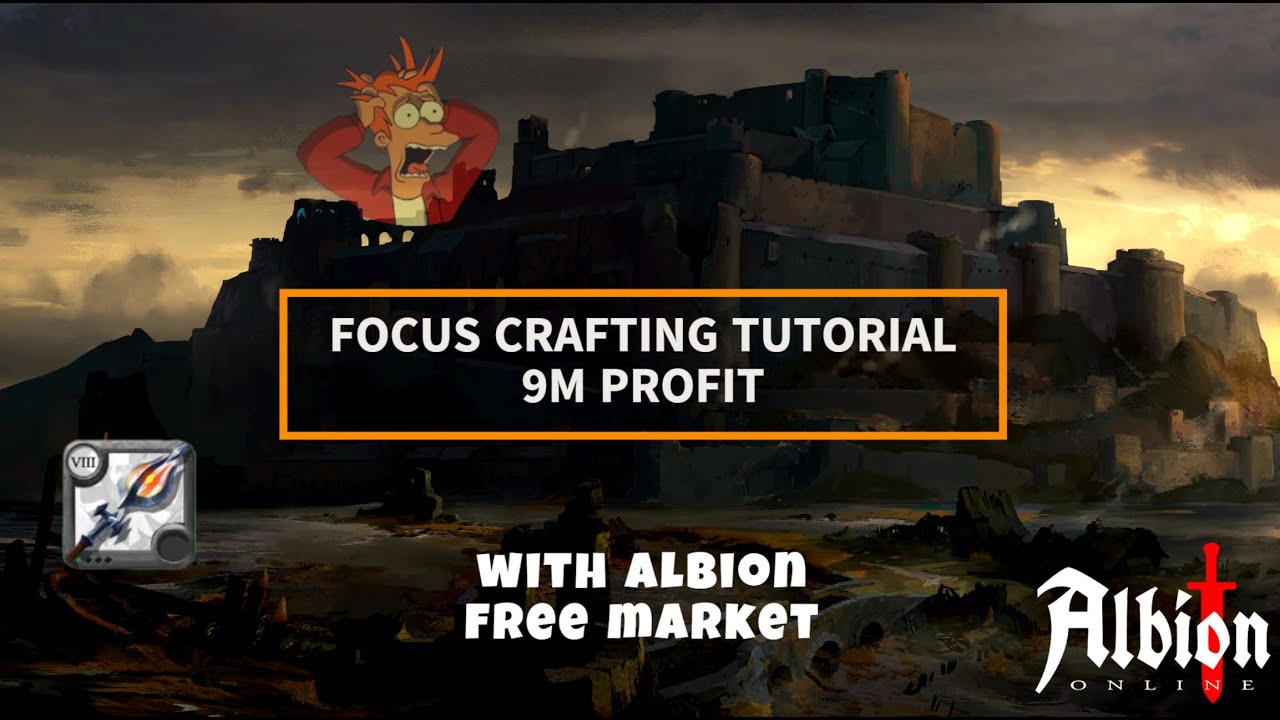 Albion Focus Crafting Tutorial - 9M Profit