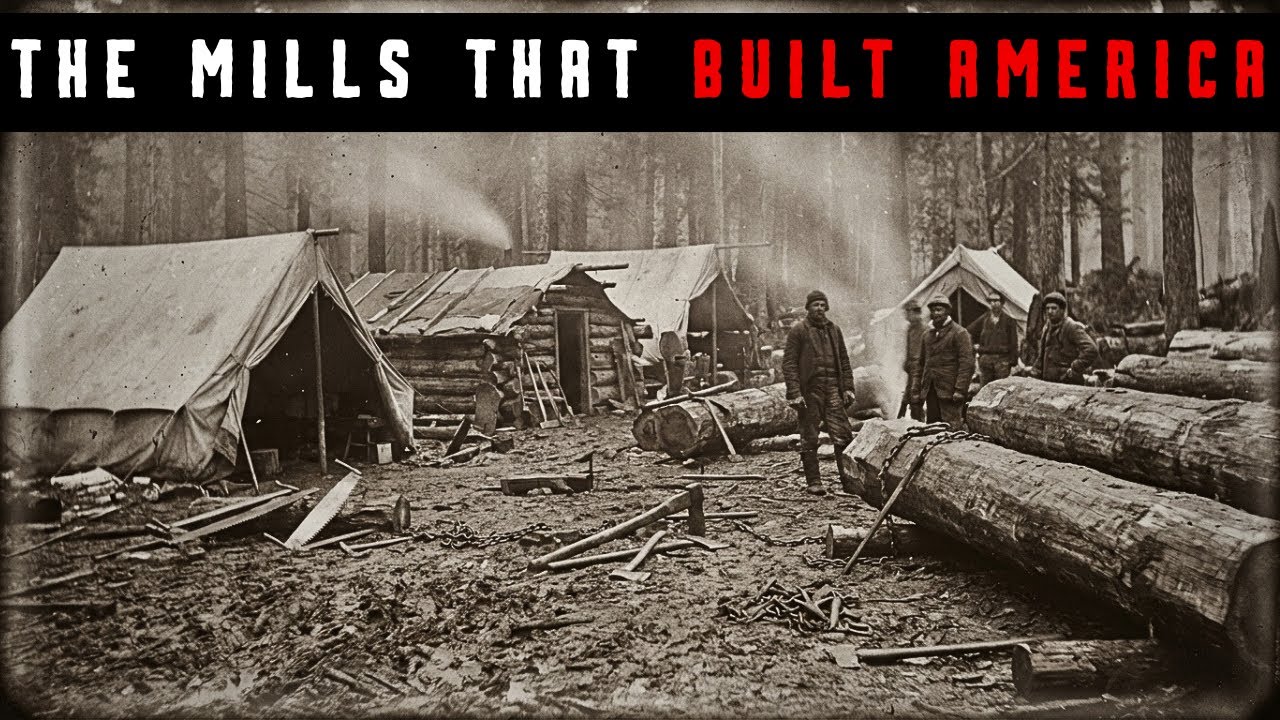 Inside America's Forgotten Logging Mills | How Timber Became America's Foundation In The 1900s