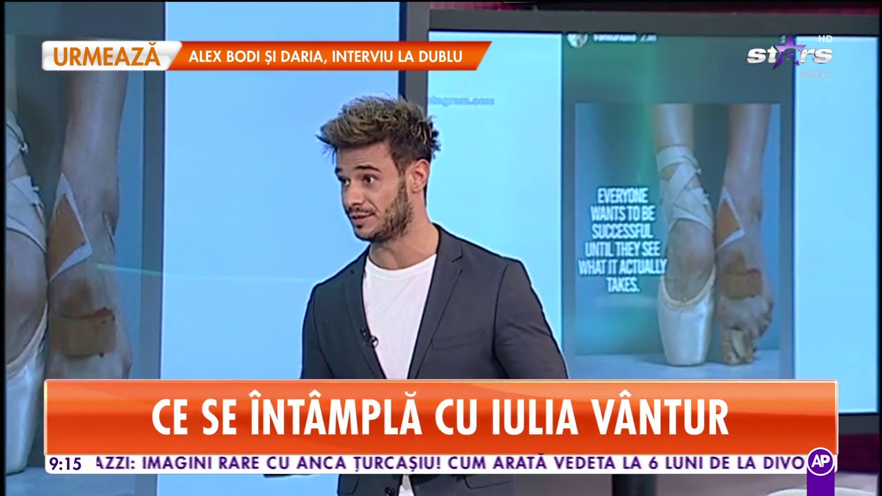 Ultimele știri despre vedete! Ce se &icirc;nt&acirc;mplă cu Iulia V&acirc;ntur