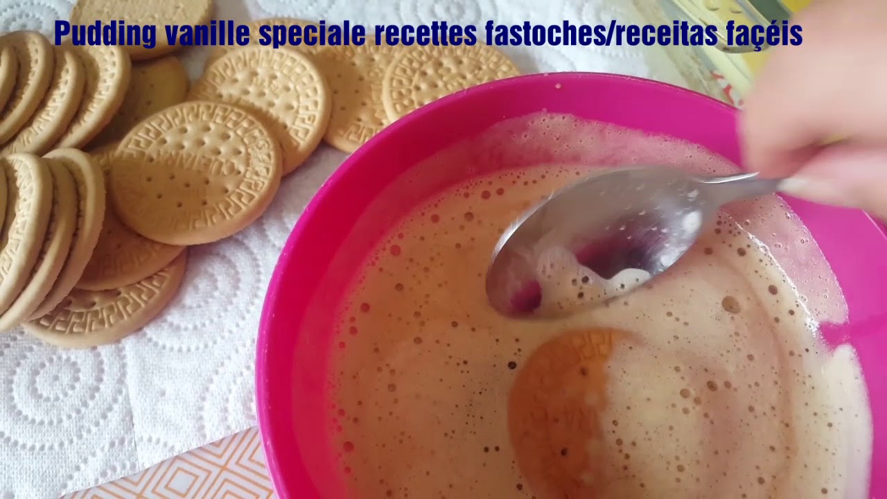 Pudding vanille specialé   😋😋😋😋 bon dimanche
