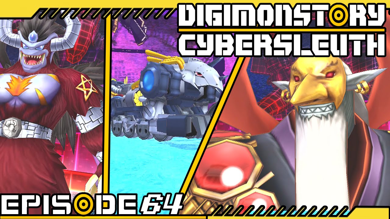Digimon Story : Cyber Sleuth - Ep 64 : Mission Pack 2 - DLC (Creepymon GranLocomon Barbamon Battle)