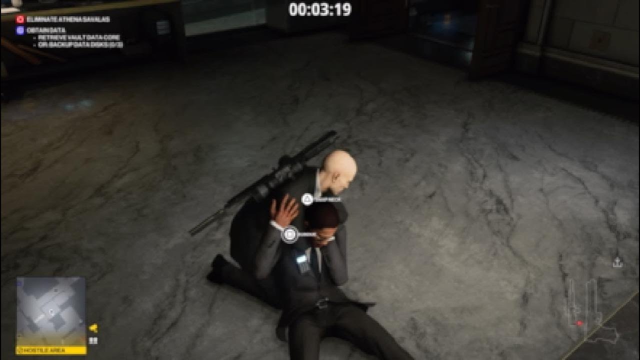 Hitman WOA New York Silent Assassin Suit Only & Sniper Assassin