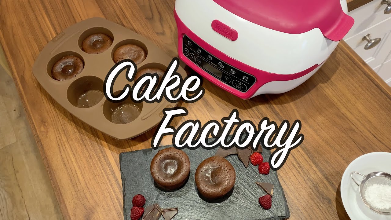 Tefal CAKE FACTORY - erster Versuch Lavakuchen