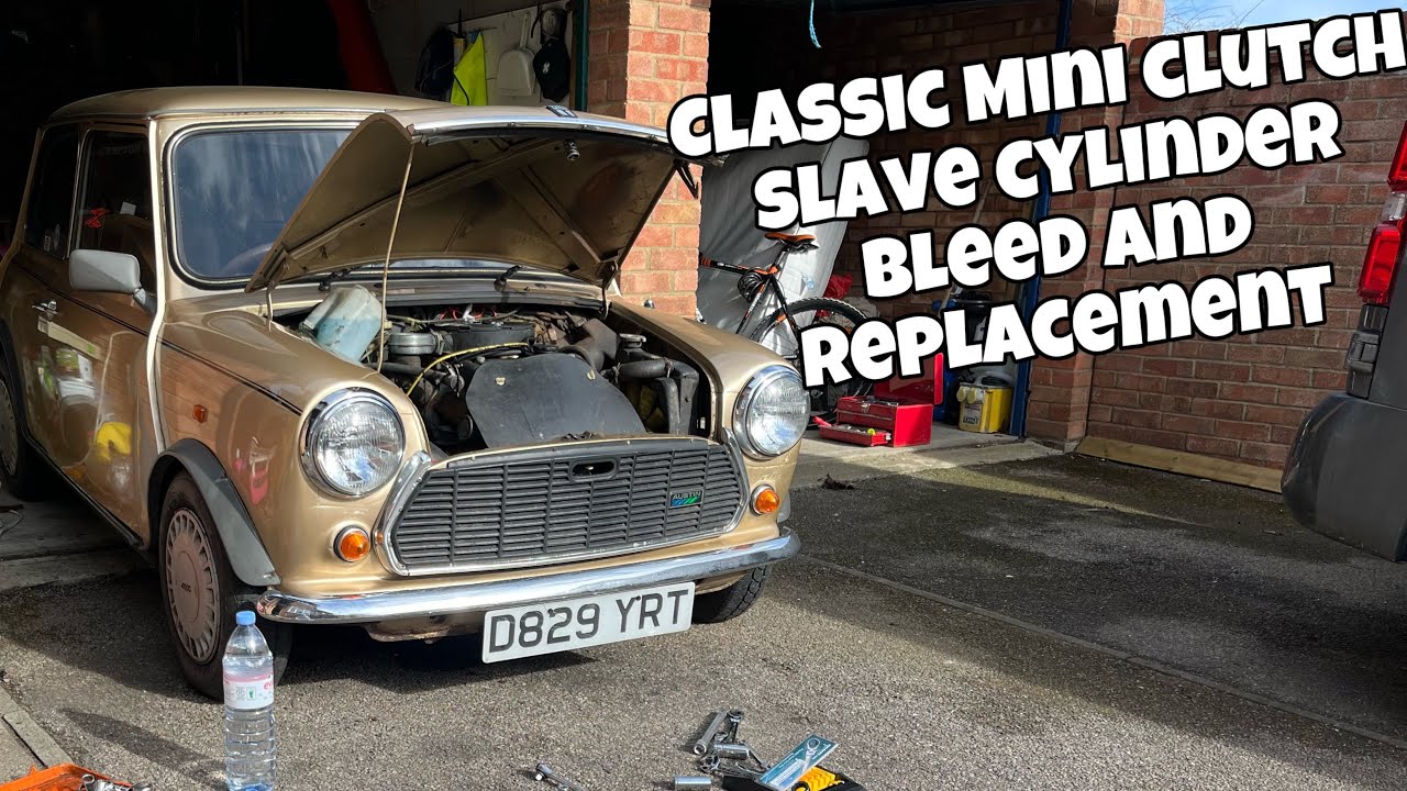 Classic Mini Clutch Bleed и замена рабочего цилиндра