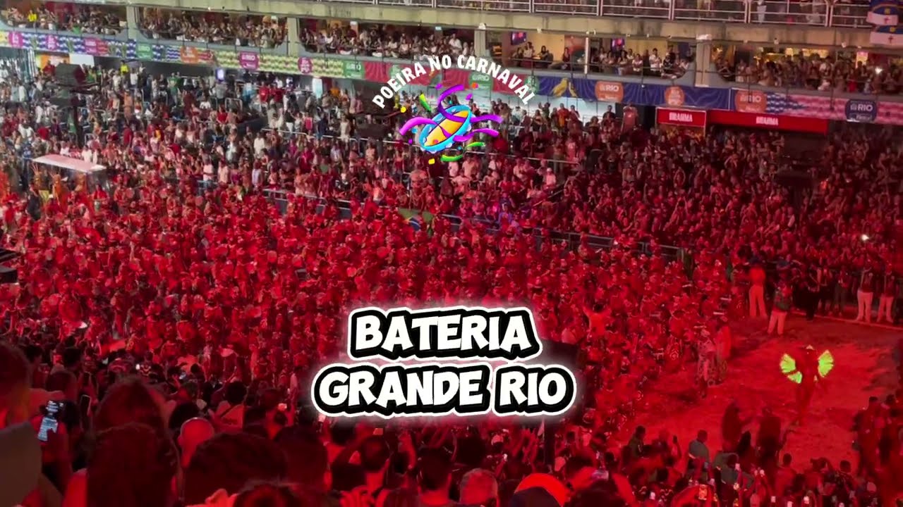 Bateria da Grande Rio  #escolasdesamba #samba #carnaval 